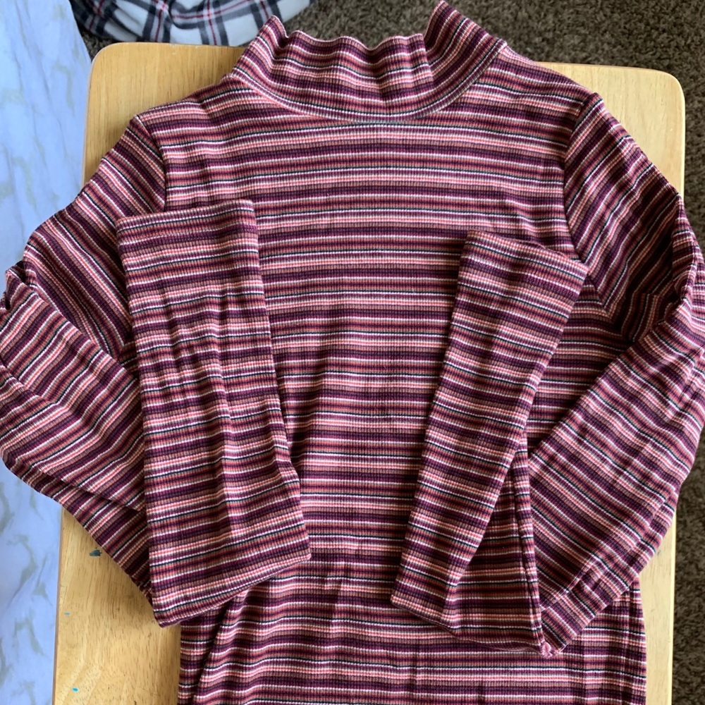 mid turtle neck long sleeve
